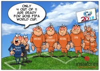 Seven Russian cities have announced the shortage of municipal budget for the 2018 FIFA World Cup organization. This fact is confirmed by Standard & Poor's.
Only four cities (Moscow, Saint Petersburg, Kazan and Sochi) can finance the World Cup organization... <a href=http://www.instaforex.com/rs/forex_humor/forex_image.php?id=3413>&raquo; Pročitaj još</a>