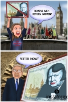 According to The Guardian, British feminist organization The Women's Room may file a suit against the Bank of England for possibly failing to adhere to the Equality Act 2010.
The Bank is accused of acting in contravention of the law which prohibits discrimination.... <a href=http://www.instaforex.com/rs/forex_humor/forex_image.php?id=3538>&raquo; Pročitaj još</a>