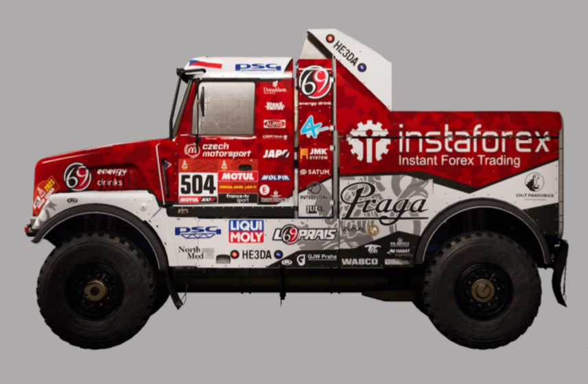 Tým InstaSpot Loprais se objeví ve videohře Rally Dakar!