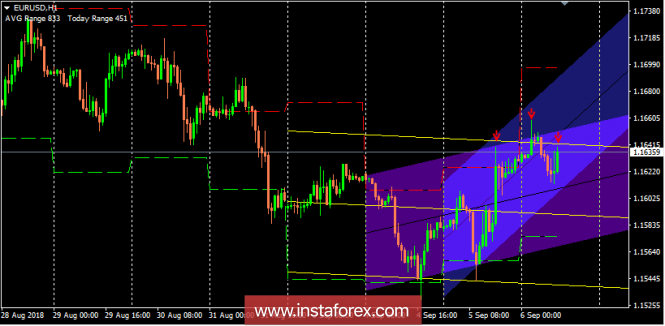 EUR/USD short-term technical levels and trading recommendations for September 6, 2018