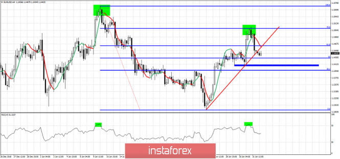 Technical analysis for EUR/USD for February 1, 2019