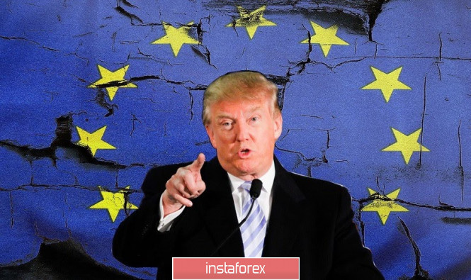 EUR/USD. "EU is as bad as China": Trump's words interrupted the upward offensive